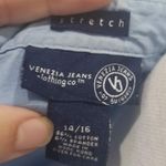 Venezia / 14/16 / Blue 3/4 Sleeve Button Down Photo 2