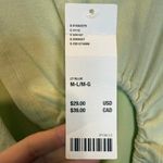 Urban Outfitters Green Top M/L Womens Open Back Sleeveless Casual Round Neck Photo 3