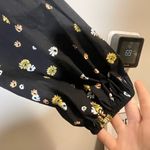 Lost + Wander Field of Dreams Black Floral Long Slv Dress Ruffle Boho Prairie Photo 6