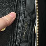 Michael Kors  Black Textured Leather Bag Photo 6