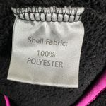 Breast Cancer Awareness Fleece Zip Up Sweater Jacket Womens size 2X Pink Ribbon Black Photo 9