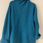 Pilcro  Turquoise Cowl Neck Sweater Photo 9