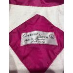 Current Seer Vintage women Basic hot Pink Jacket Windbreaker Lightweight size L Pink Size L Photo 2