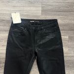 GRLFRND  Black Boot Cut Jeans low rise Slim Boot with Slit The Hailey Coated 28 Photo 4