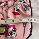 Betsey Johnson Pink Paris Skulls Bag Photo 9