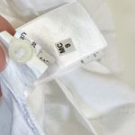 Madewell NWT White Puff-Sleeve Drop-Shoulder Knit Top - Size: Small Photo 6