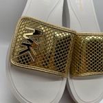 Michael Kors Logo Glitter Sandals Photo 4