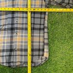 Star Wars  button up embroidered flannel in blue grey and yellow (S) Photo 4