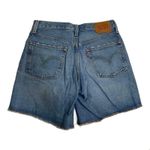 Levi's  501 Mid Thigh‎ Distressed Denim Shorts 26 Photo 2