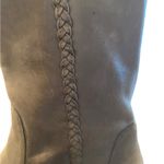 Banana Republic  tucker rock stone leather braided mid calf boot Photo 2