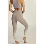 Varley  Dover Sz XS Legging laser cut ombre seamless white beige Photo 8