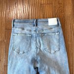 EXPRESS  90’s slim super high rise light wash jeans size 14 Photo 11