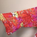 Sara Michelle Women’s 70s Boho Retro Floral Print Multicolor Flare Sleeve Blouse Orange Size XL Photo 3