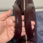 YSL Yves Saint Laurent Burgundy Soft Leather Bag Photo 6