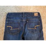 American Eagle Artist Crop Dark Wash Denim Stretch Women's Size 6 Photo 4