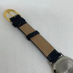 Sweda women quartz analog watch 30mm silver gold tone round case running Photo 6