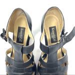 Kenneth Cole black leather shoe sandals, size 8.5 Photo 5