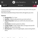 Lululemon Stand Out Sherpa Jacket Gray Photo 4