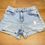 PacSun  Women's Denim Mom Shorts 23 Blue  Photo 0
