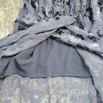 Lucky Brand  Floral Velvet Midi Dress Photo 6