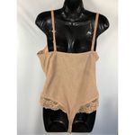 Popilush Bodysuit Underwire Thong Shapewear Size XXL NWT Tan Photo 5
