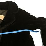 VINTAGE Borgana Black Faux Fur Coat Albrechts 60s Size undefined Photo 7