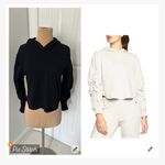 Heroine Sport Ruched Cropped Hoodie Black Size XS Photo 1