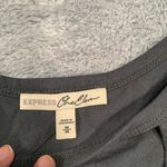 EXPRESS  one eleven NWT Charcoal Tank Top take me to the moon Photo 2