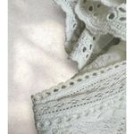 Tularosa  Revolve Parker Mini Dress Cotton Gauze Eyelet Flutter Sleeves Sz‎ S Photo 6