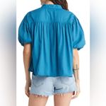 MOTHER Denim MOTHER: The Pouf Popover Blouse FAIENNE THAT SWOONY FEELING Photo 2