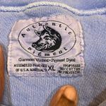 FishTown Women’s XL‎ Blue Purple Long Sleeve Sweatshirt Destination Sweater Photo 2