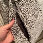 Victoria's Secret PINK Cozy Gray Sherpa Jacket M/L Photo 2