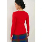 Anthropologie  Maeve Thea V-Neck Sweater size L Photo 1