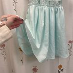 Forever 21 Pastel Teal Lace Skater Dress Photo 3