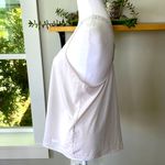 Nike  White Dri Fit Crop Workout Tank Top Embroidered Straps Sz Medium Photo 1