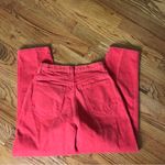 Land’s End Red Mom Jeans Size 10 Photo 5