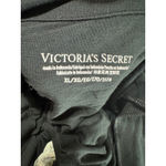 Victoria's Secret  Black Pajama Modal Set Shorts Shirt White Piping Sleepwear XL Photo 5