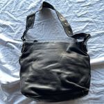 Vintage Sereta Leather Black Handbag Women’s Leather Purse Studded Shoulder Bag Photo 5