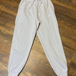Nike  Jersey Joggers Womens Small Light Gray Sweatpants CQ9899-097 Athletic Gym Photo 0