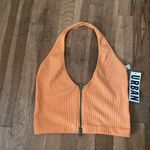 Urban Outfitters UO Jackie Seamless Zip-Up Halter Bra Top Size M/L Out From Under Sold Out Photo 2