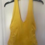Yellow halter top Size M Photo 0