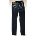 True Religion New Womens Brand Jeans Skinny Blue 24 NWT USA Super T Casey White Photo 6