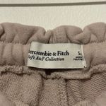 Abercrombie & Fitch  Soft A&F Cloud Joggers Size Small Short Beige Tan Sweatpants Photo 3
