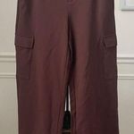 NWT OGL Move Brown Wide Leg Cargo Pants $65 L Brown Size L Photo 0