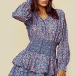 Cleobella ππ Bianca Dress ~ Rose Floral Print Medium Photo 5