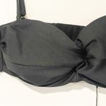 JLUXLABEL  Black HEAT WOMEN’S Medium BANDEAU BIKINI SWIMSUIT TOP NEW Photo 1