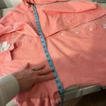 Frank & Eileen Italian Woven Cotton Women's Pink Herringbone Shirt Size XS Photo 9