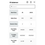 Lululemon White Black Geometric Sports Bra Wireless Women's Size XS Photo 5