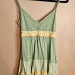 Duck head  Jeans Co Y2K Green And Yellow Polka Dot Layered Tank Photo 0