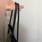 Neiman Marcus  Large Boho Beach Black and White Geometric‎ Tote Bag Photo 4